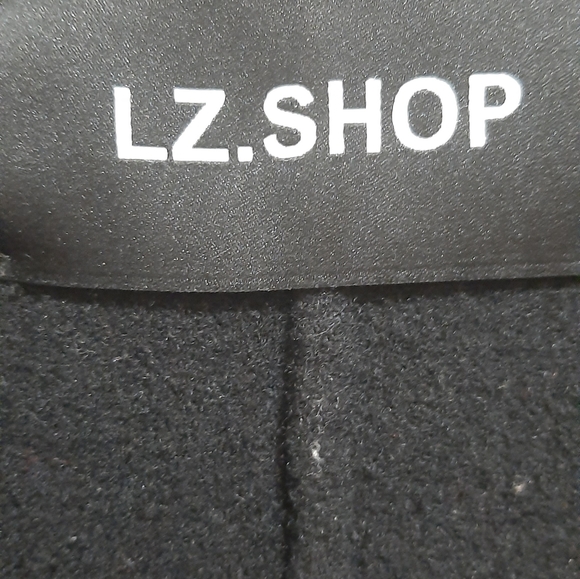 LZ.SHOP Open Wool Coat - Picture 6 of 7